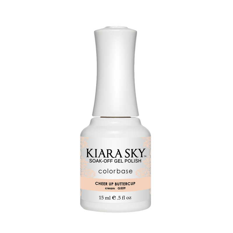 KIARA SKY – GEL POLISH - G559 CHEER UP BUTTERCUP